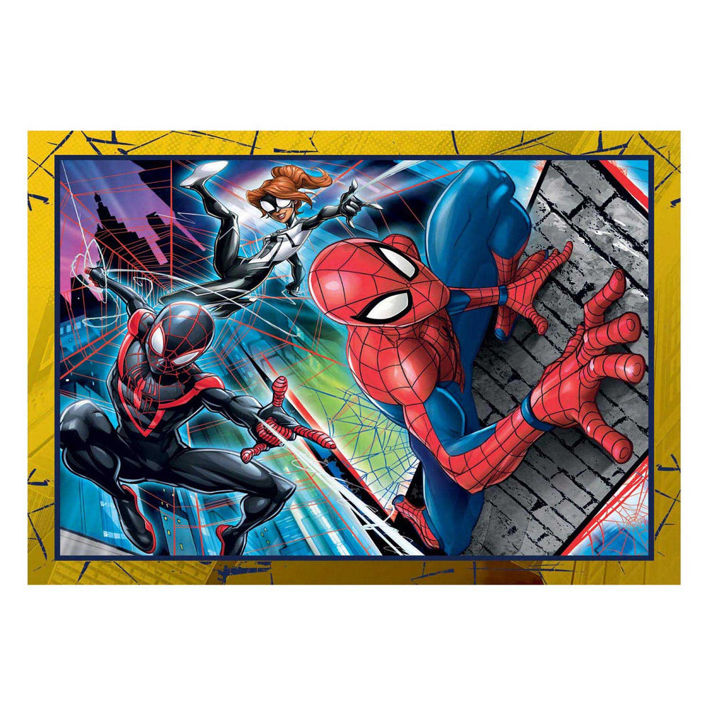 Clementoni puzzels marvel spiderman, 4in1