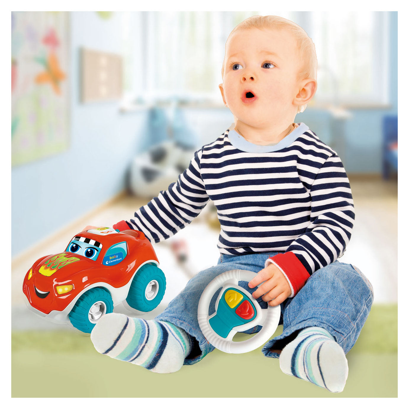 Clementoni baby charlie bestuurbare auto