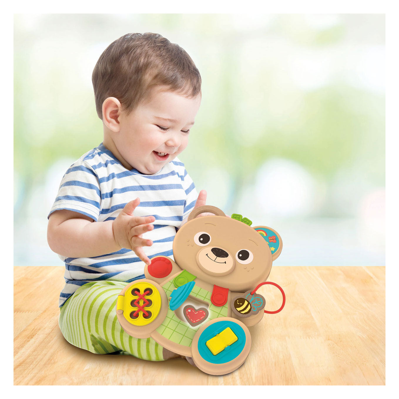Clementoni Montessori Baby Drukke Bier