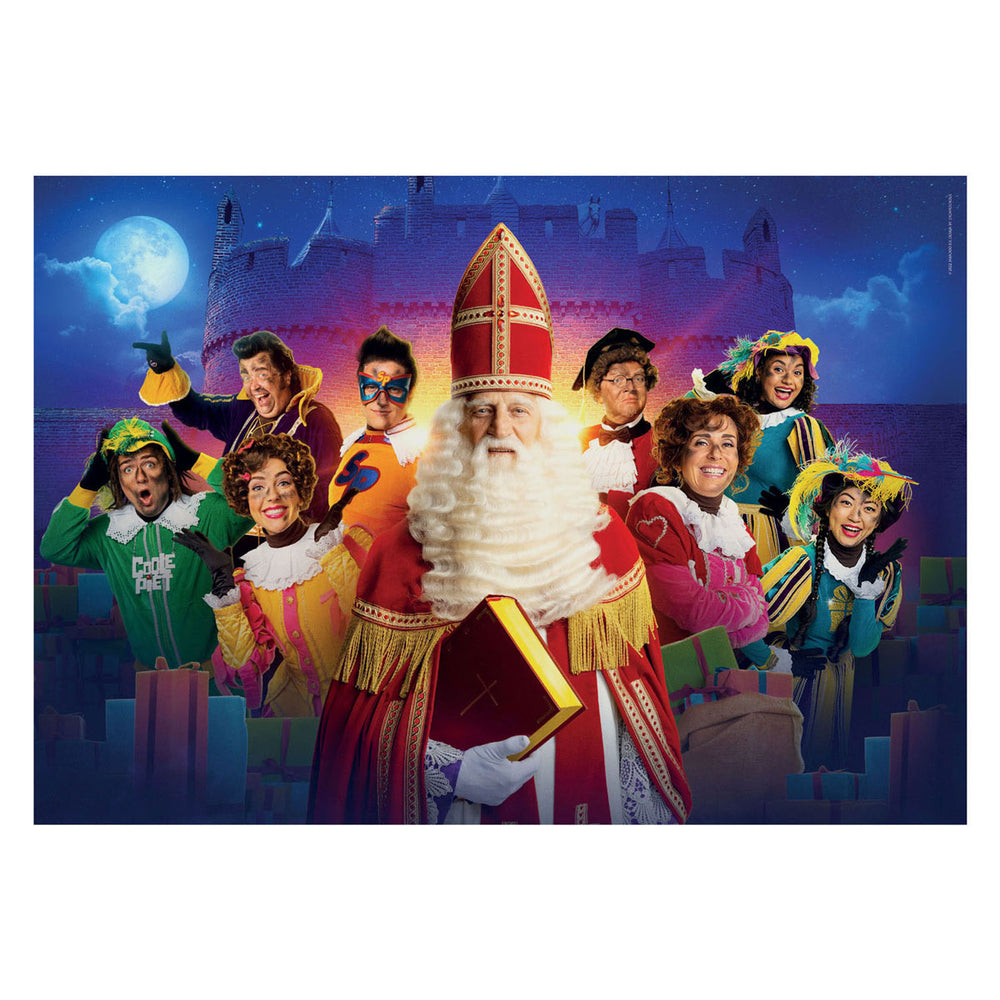 Clementoni legpuzzel super color - club van sinterklaas, 60st.