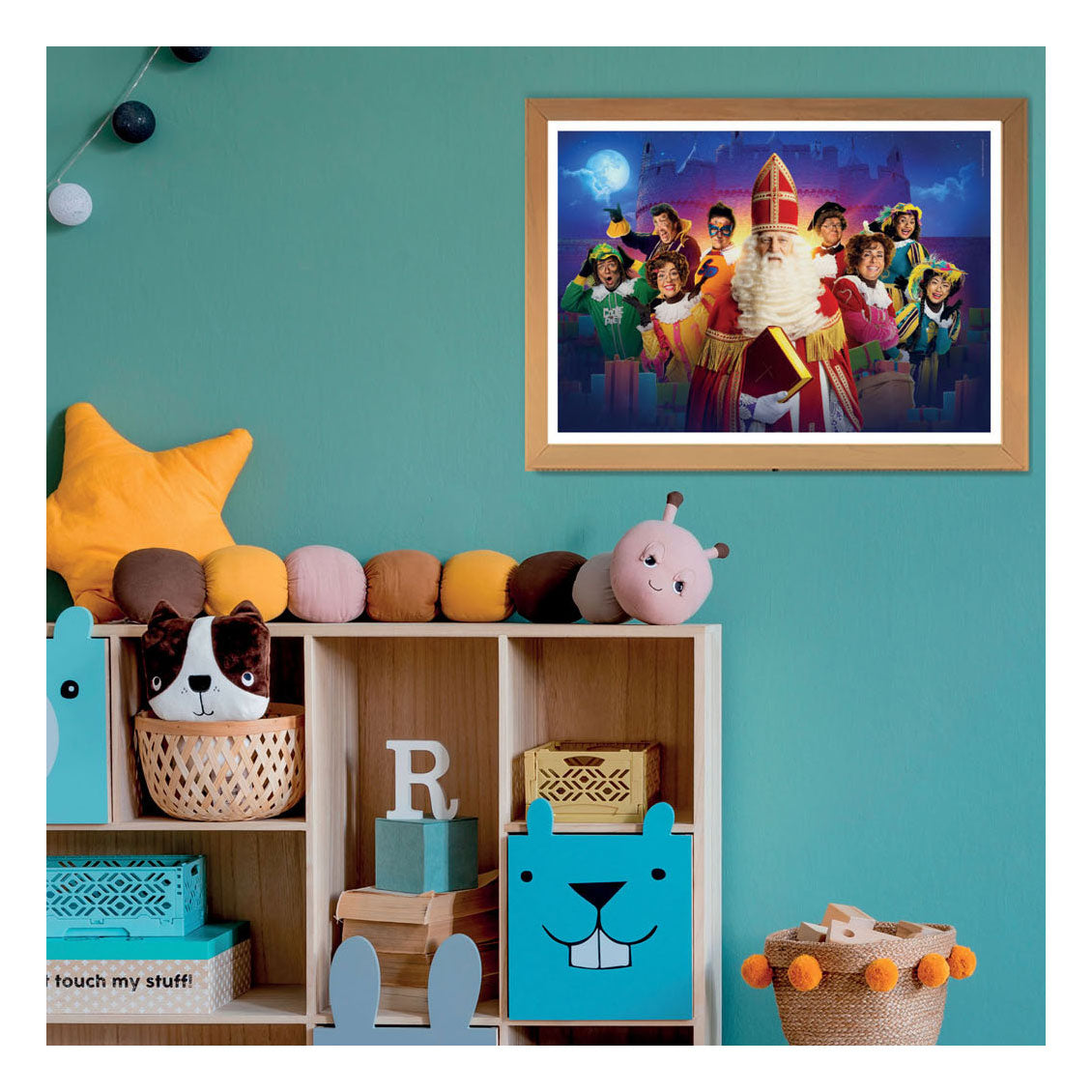 Clementoni legpuzzel super color - club van sinterklaas, 60st.