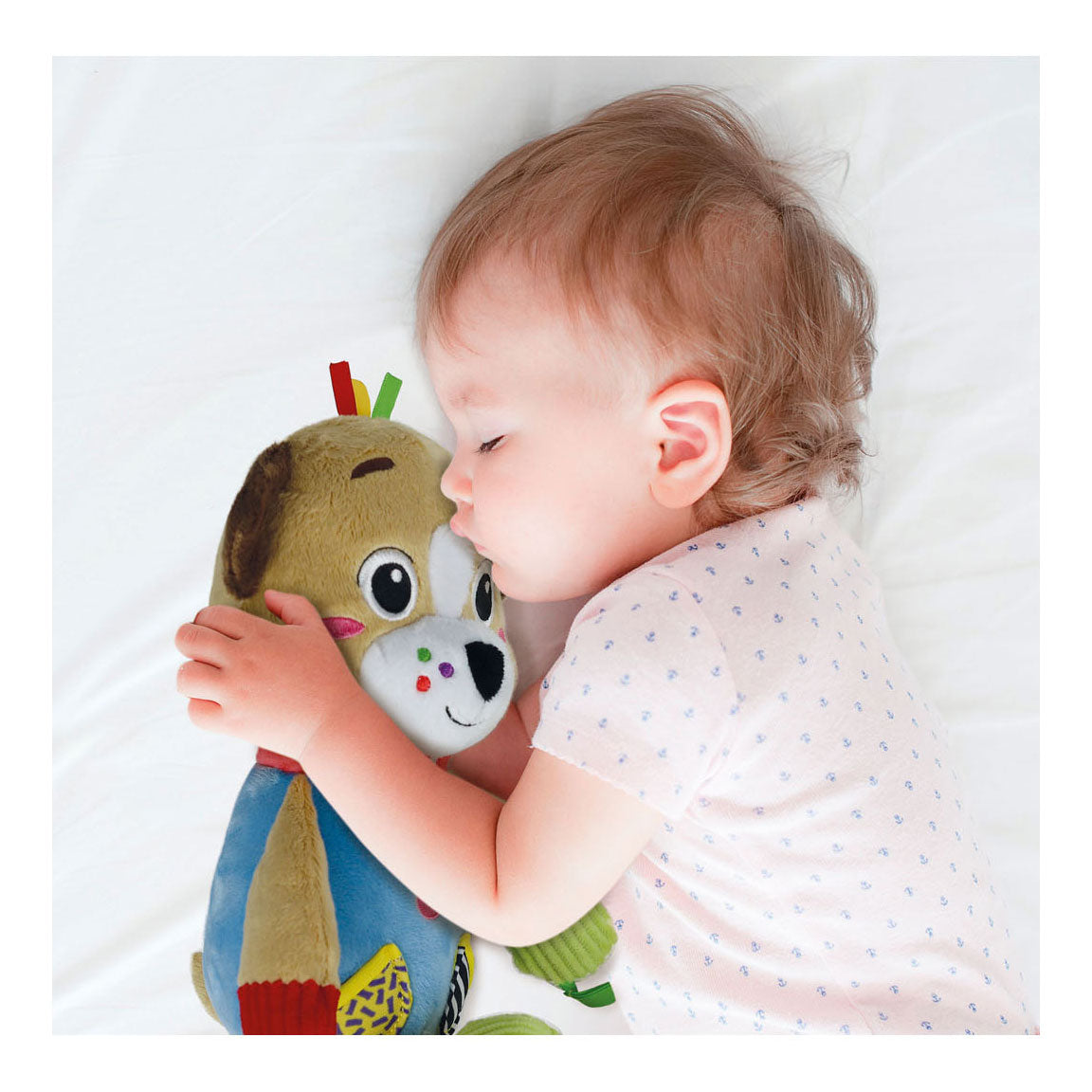 Clementoni baby mijn eerste dierenknuffel - hond