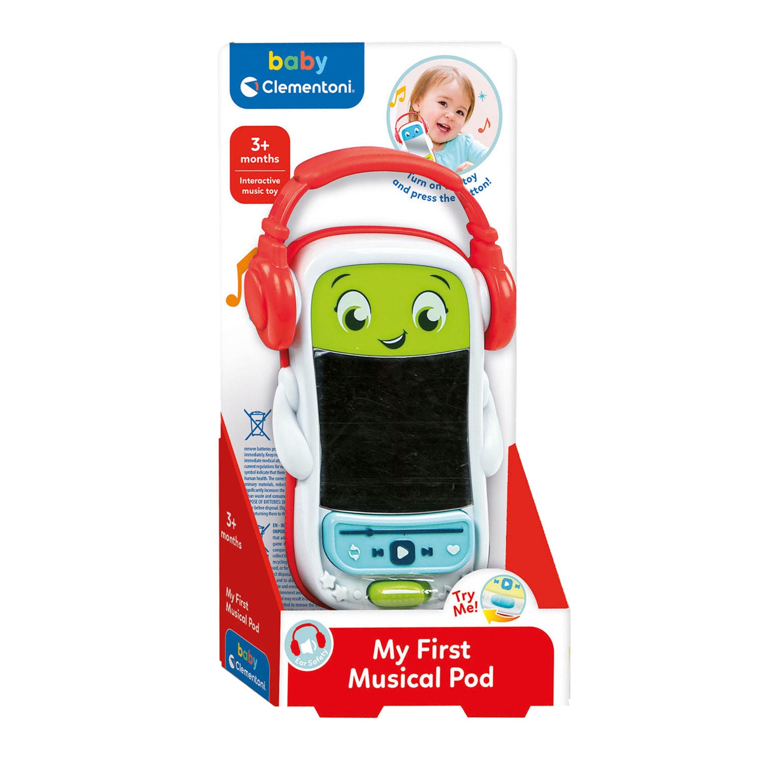 Clementoni baby mijn eerste muziekpod