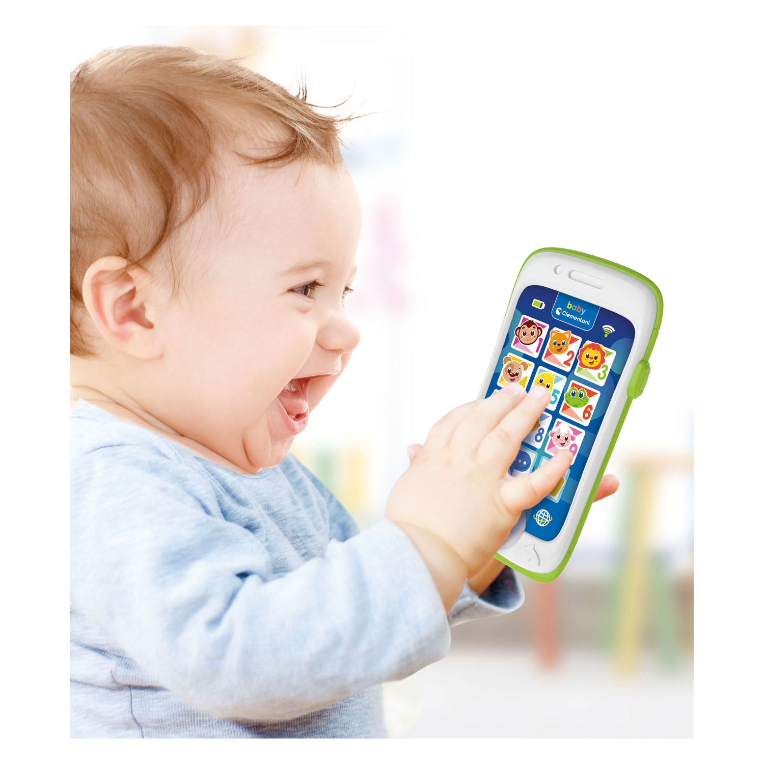 Clementoni baby educatieve smartphone aanraken en spelen
