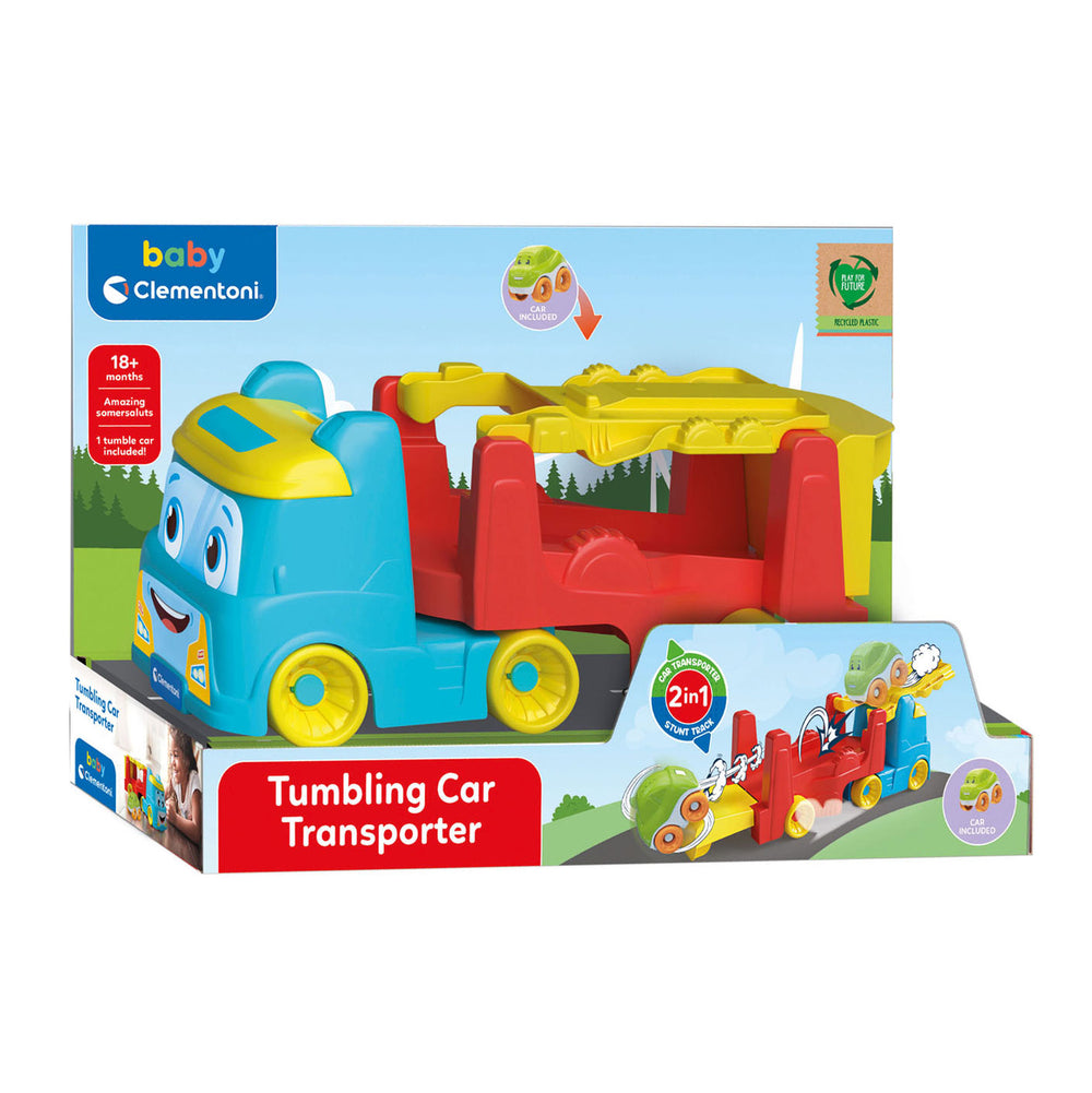 Clementoni babyvrachtwagen met tuimelauto's