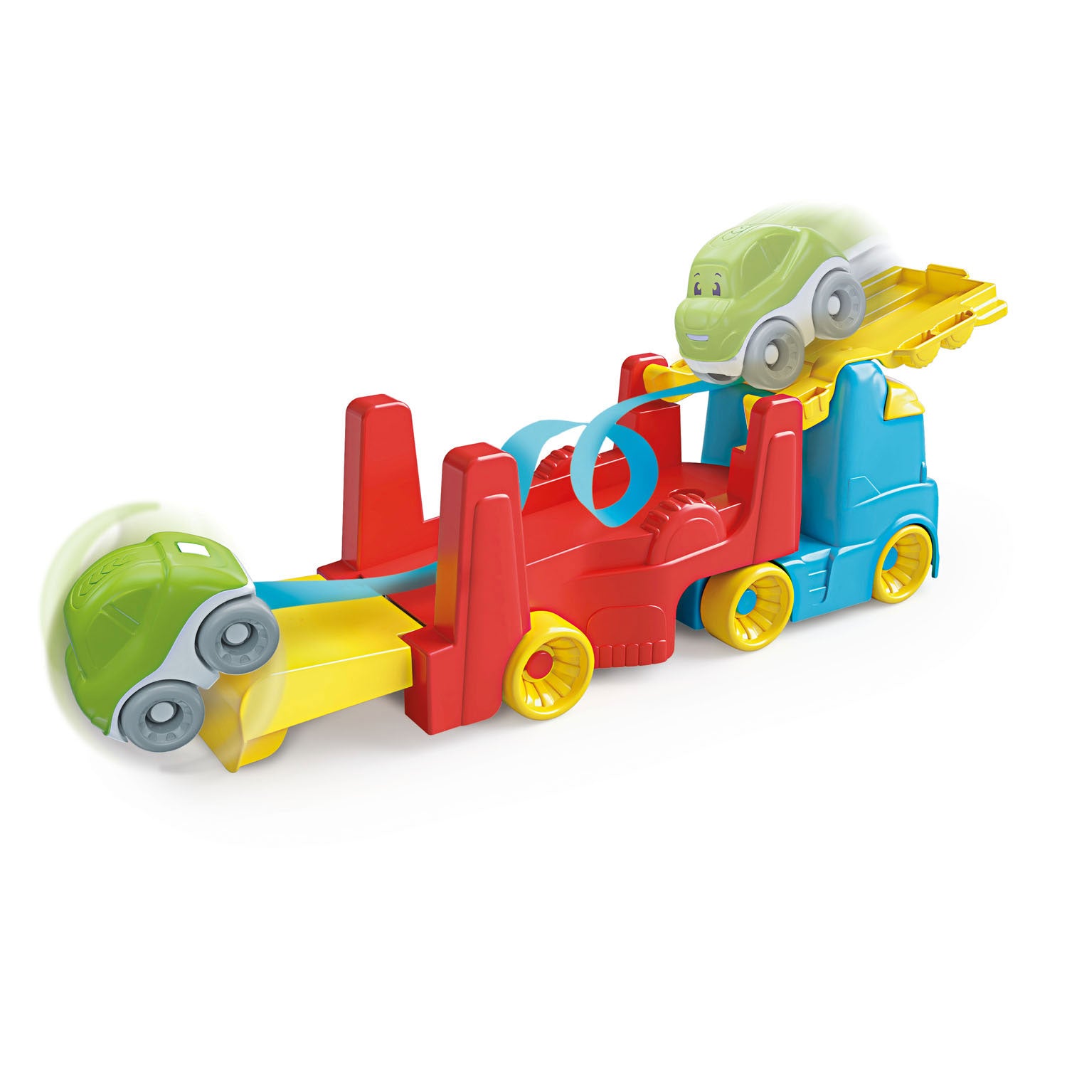 Clementoni babyvrachtwagen met tuimelauto's