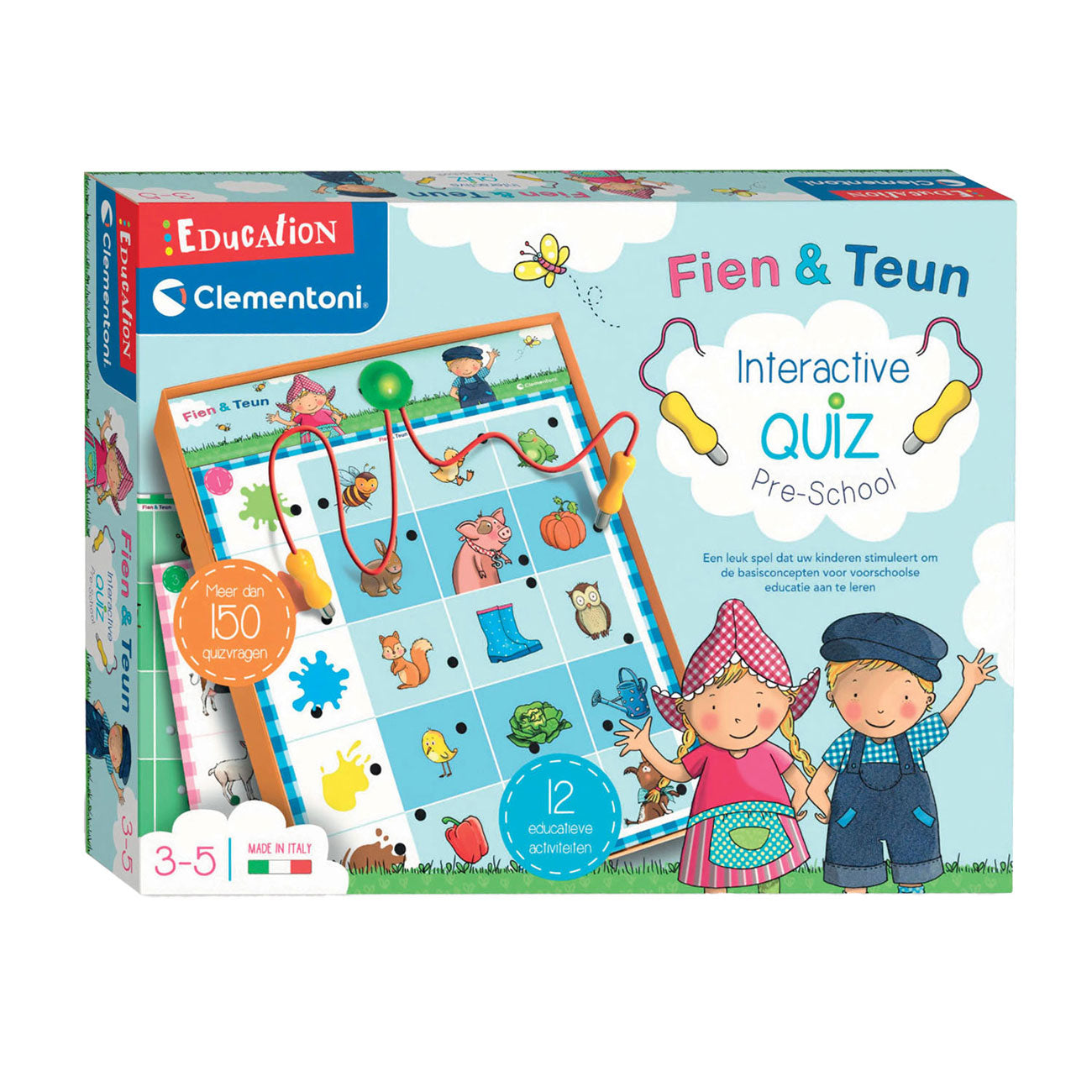 Clementoni fien en teun interactieve quiz junior
