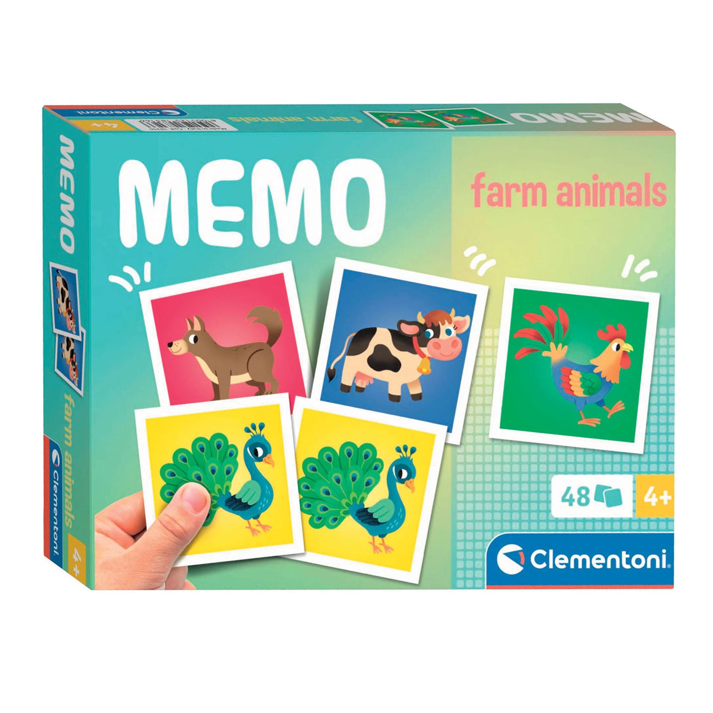 Clementoni memoriespel boerderijdieren