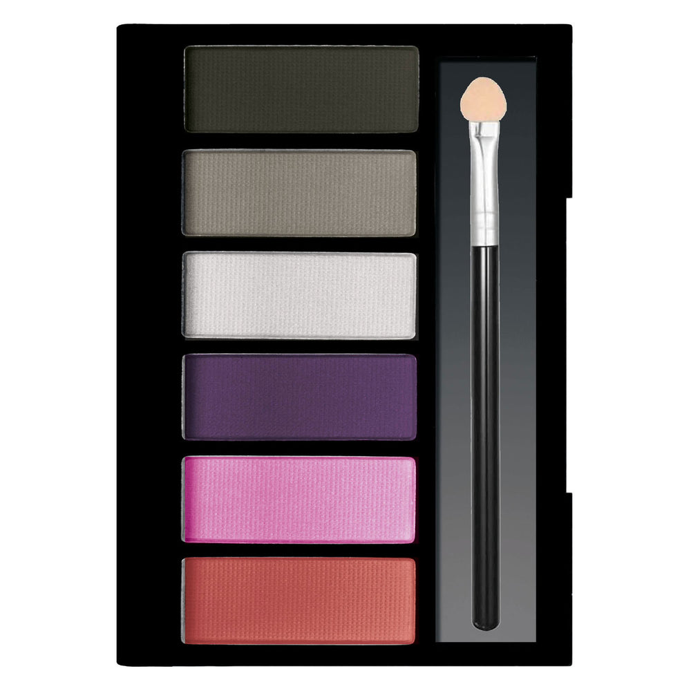 Clementoni gekke chic oogschaduwpalet party queen, 6 kleuren