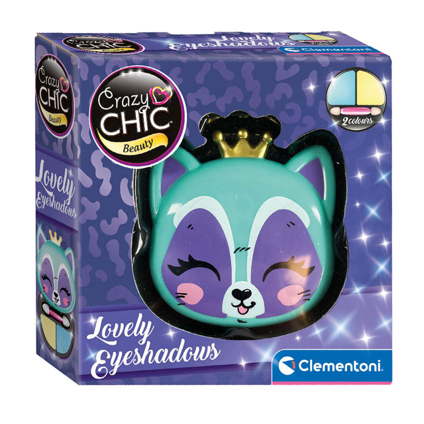 Clementoni gekke chique oogschaduw in make-up doosje vos