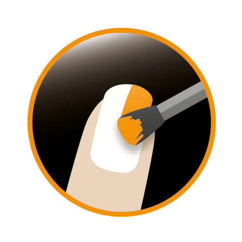 Clementoni gekke chique nagellak oranje paars, 2st.