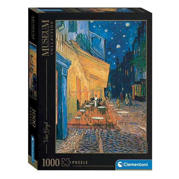 Clementoni legpuzzel van gogh caféterras bij nacht, 1000st.