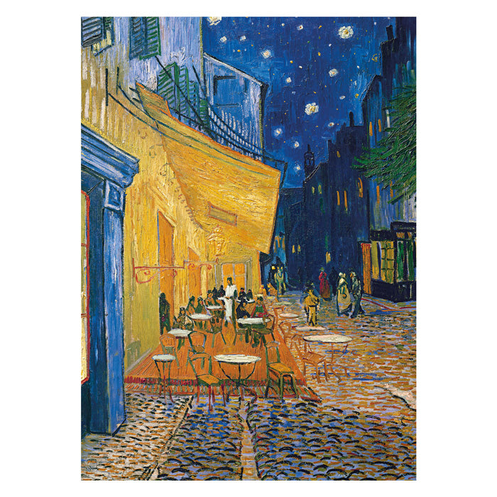 Clementoni legpuzzel van gogh caféterras bij nacht, 1000st.