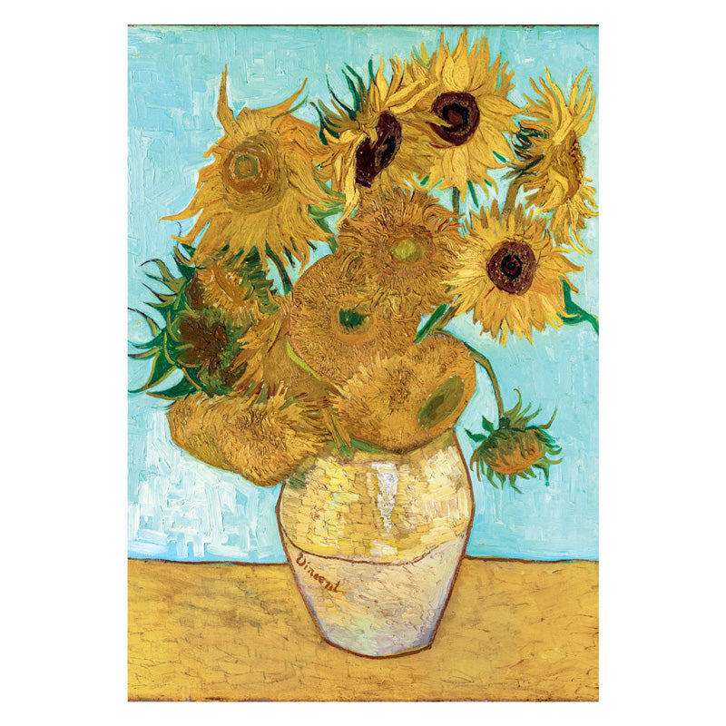 Clementoni legpuzzel van gogh zonnebloemen, 1000st.