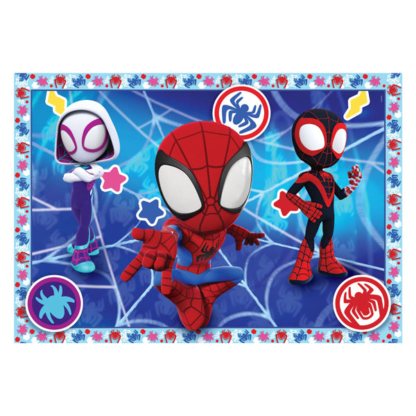 Clementoni legpuzzel super color marvel spidey, 30st.