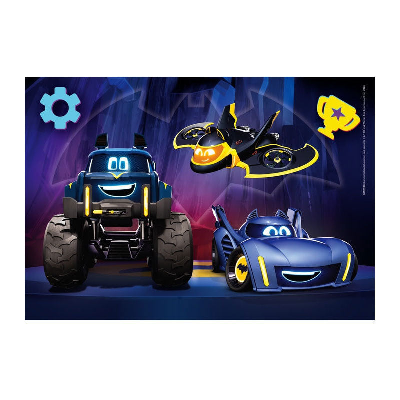 Clementoni legpuzzel superkleuren batwheels, 2x60st.