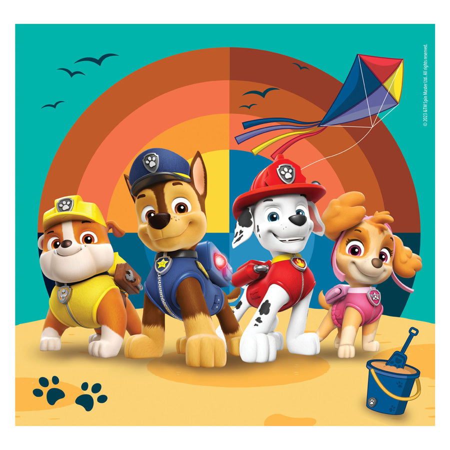Clementoni pootpatrouille puzzel 3 x 48 stukjes