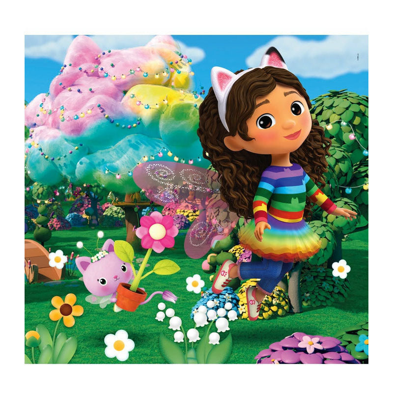 Gabby's poppenhuispuzzel 3 x 48 stukjes