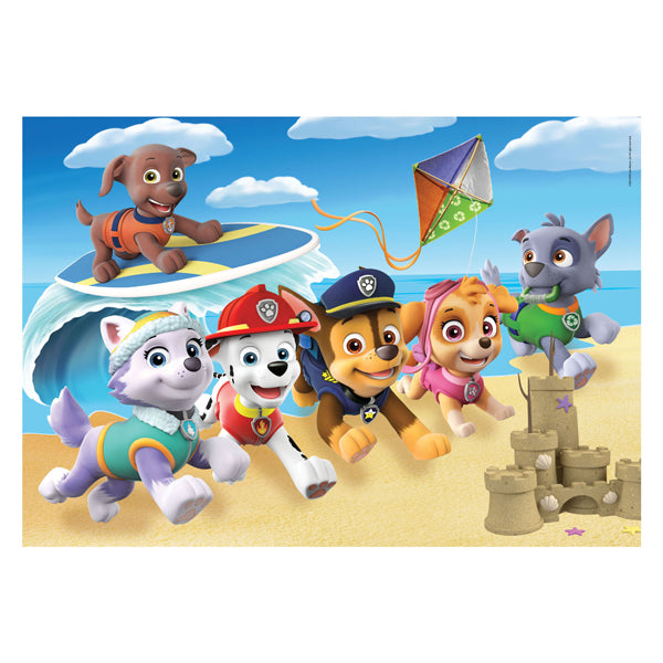 Clementoni legpuzzel super color paw patrol, 60st.