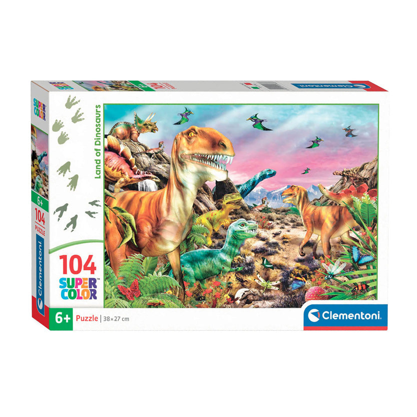 Clementoni legpuzzel superkleurentrollen 3, 104st.