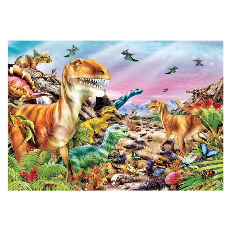 Clementoni legpuzzel superkleurentrollen 3, 104st.