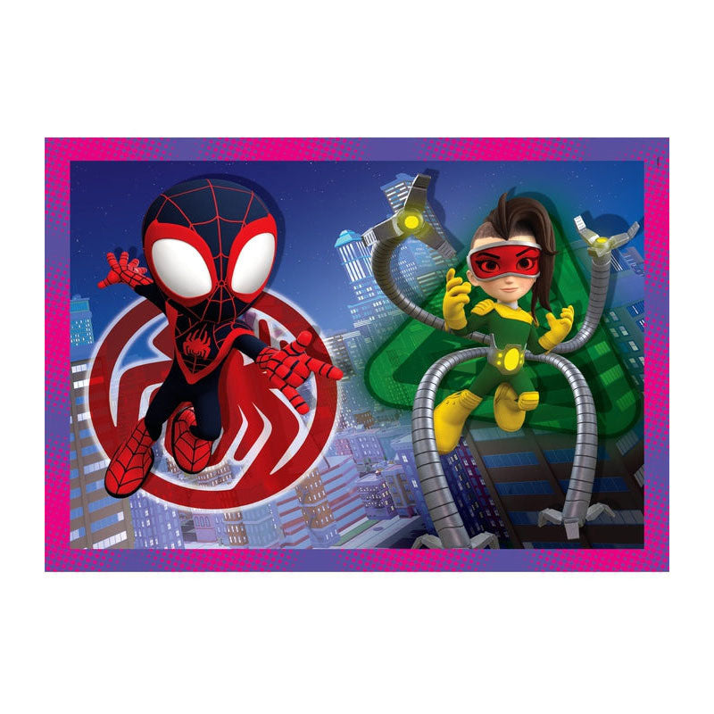 Clementoni legpuzzel 4in1 spidey en zijn geweldige vrienden