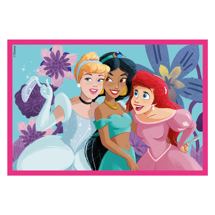 Clementoni blokpuzzel disney princess, 6st.