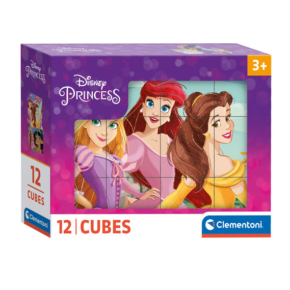 Clementoni blokpuzzel disney prinses, 12e.