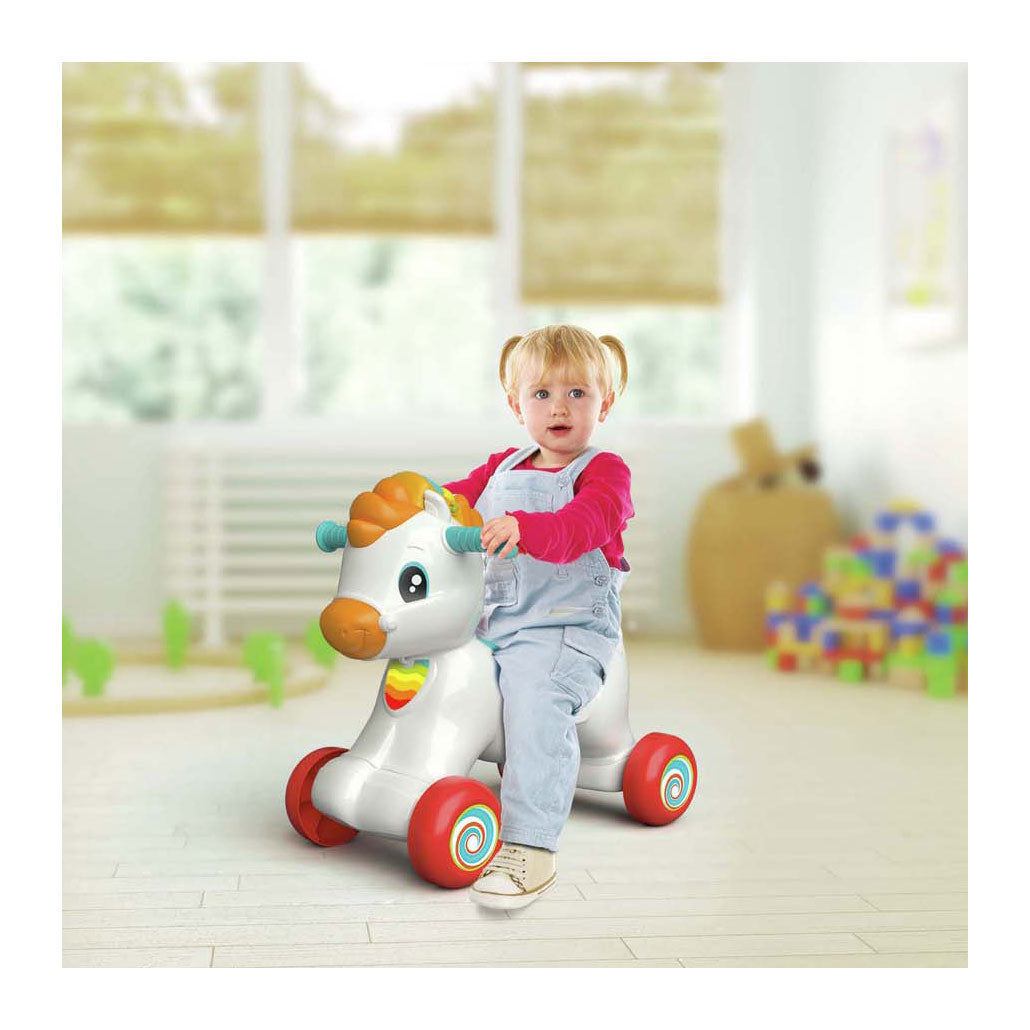 Clementoni baby - rocky het hobbelpaardje 3in1