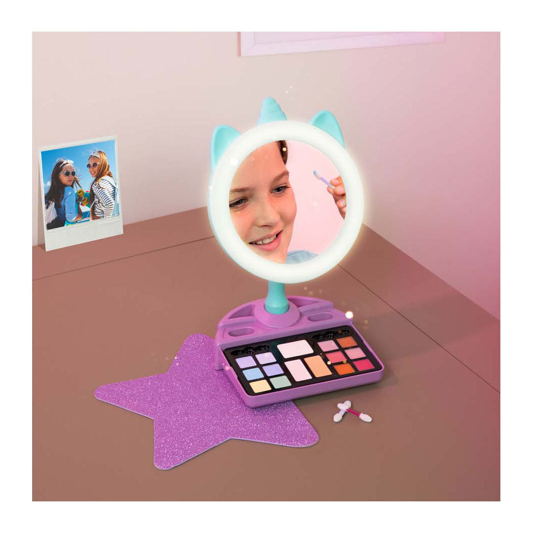 Clementoni gekke chic - eenhoorn spiegel met led ringlicht