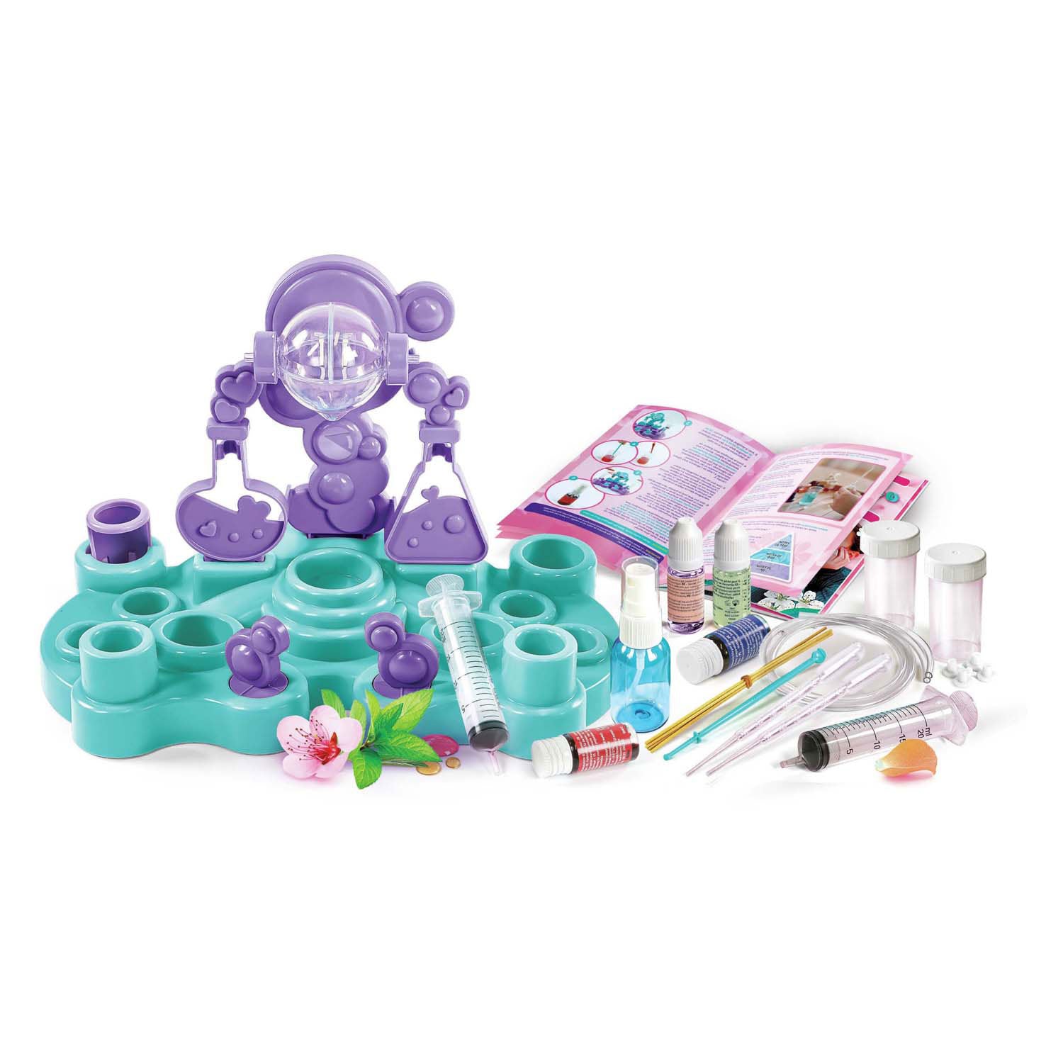 Clementoni wetenschap en spel -parfum laboratorium deluxe experimentenset