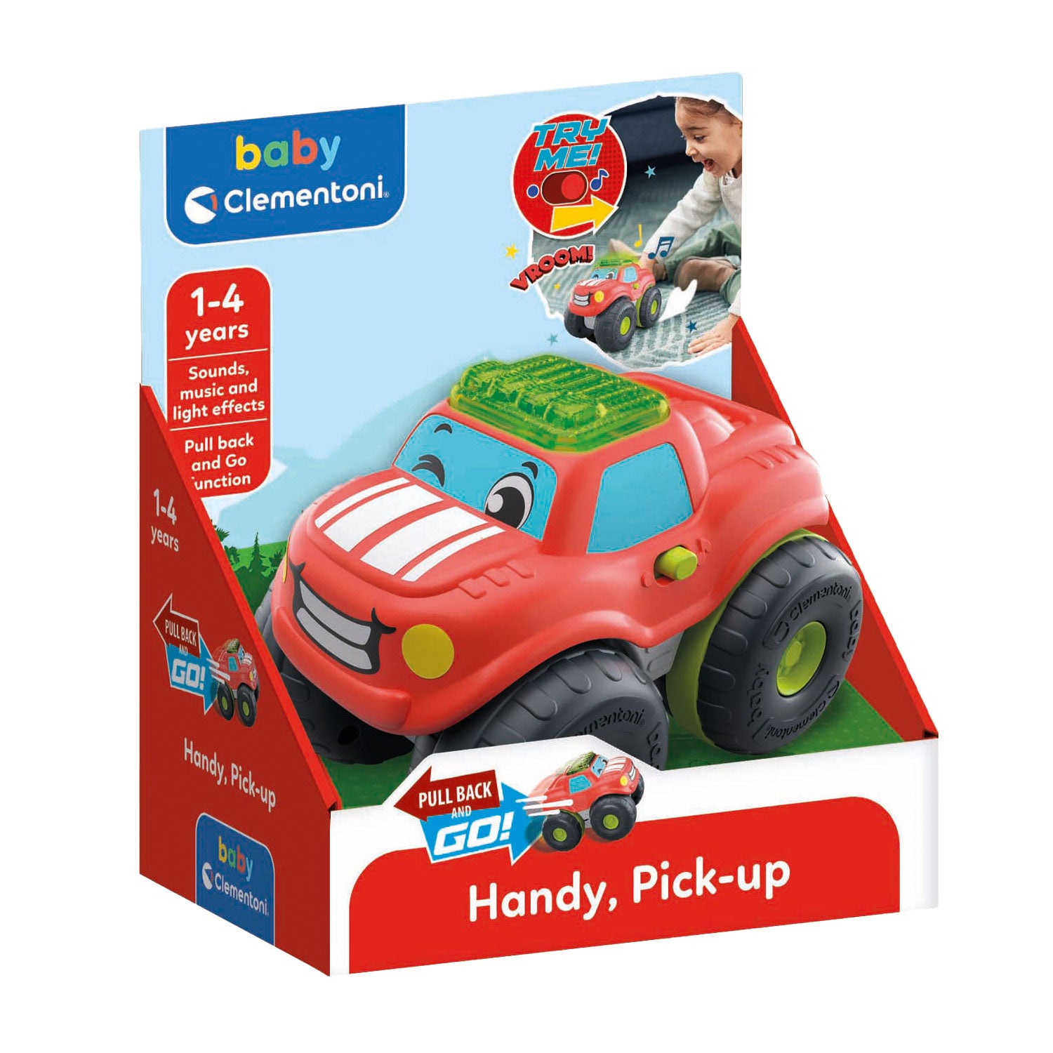 Clementoni baby auto groot ophalen