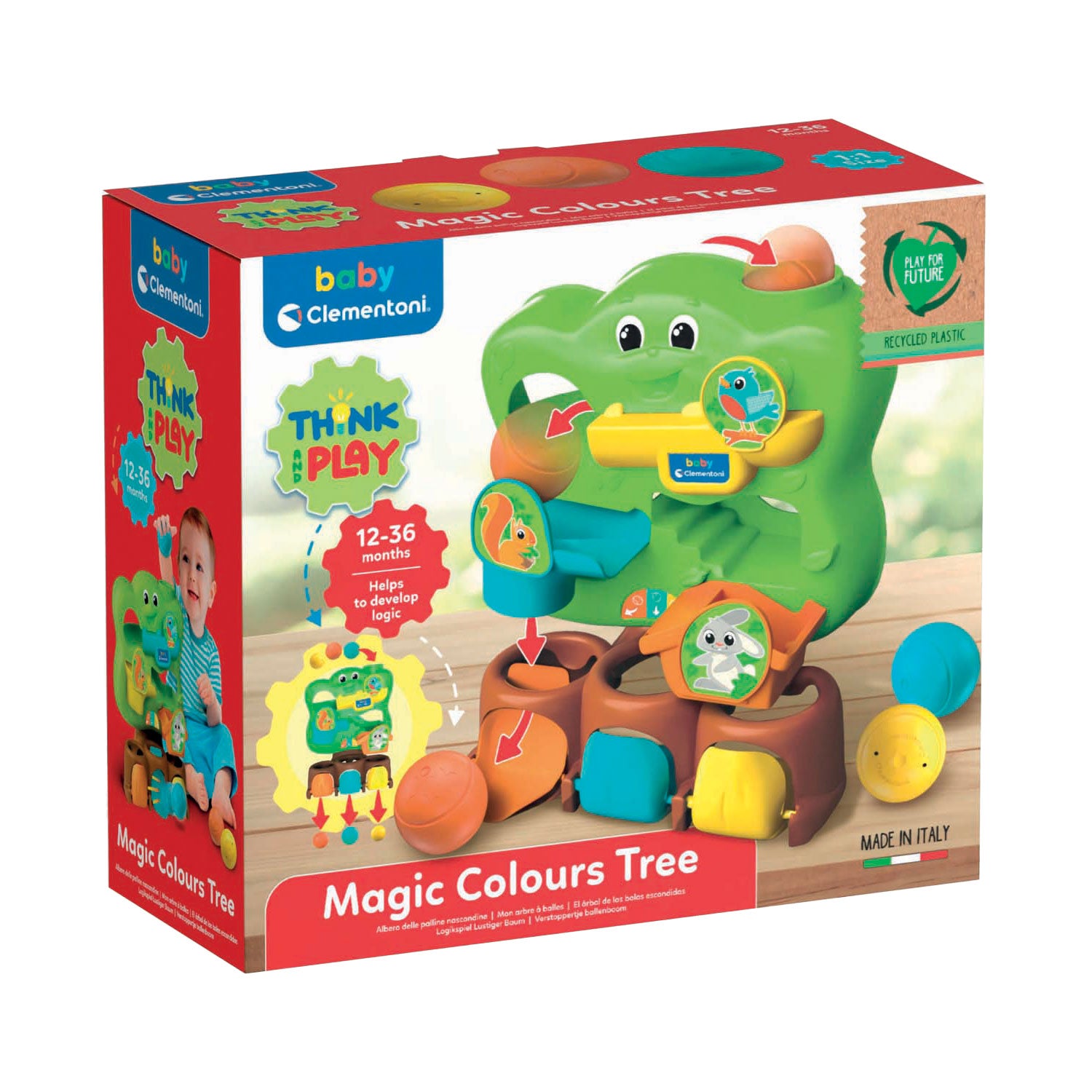 Clementoni babyverstoppertje ballenboom