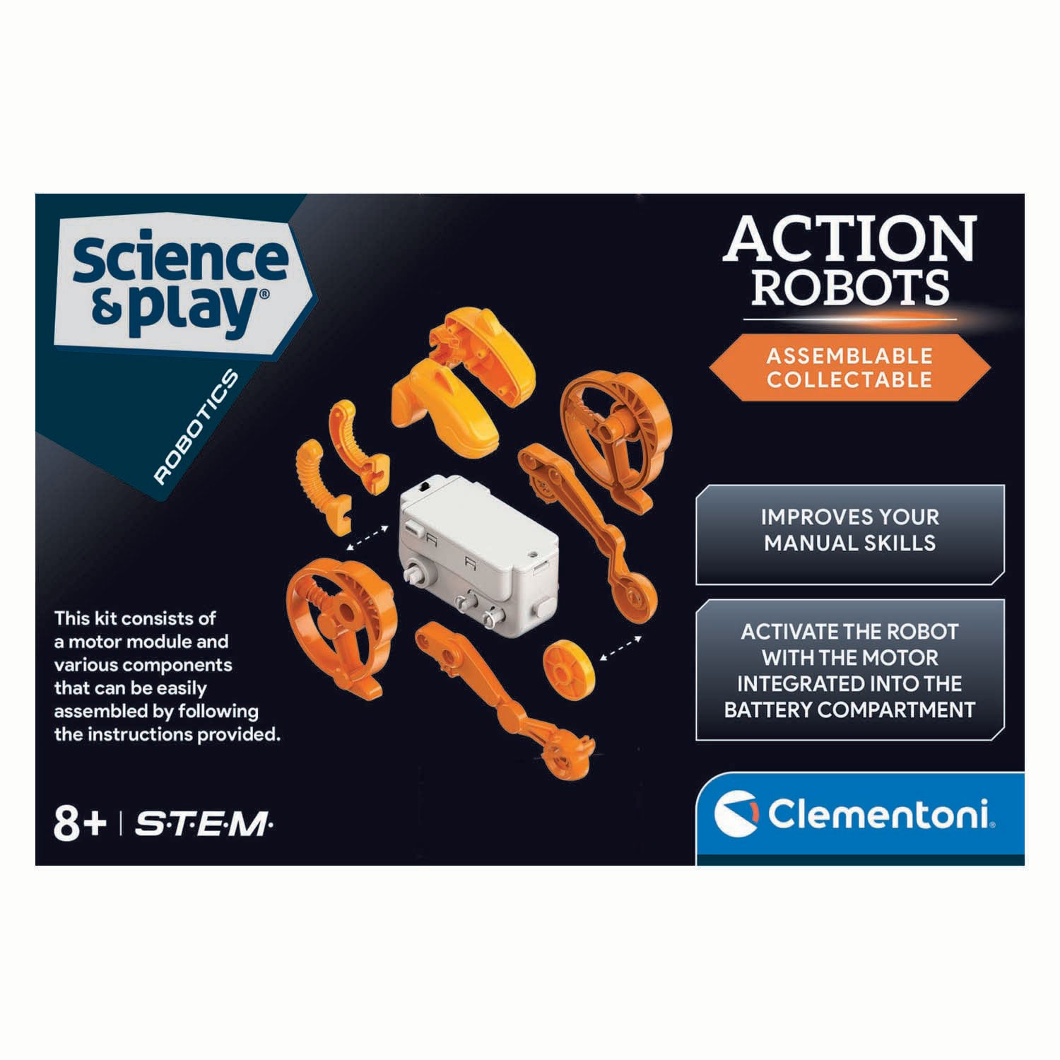 Clementoni wetenschap en spel action robots - runner