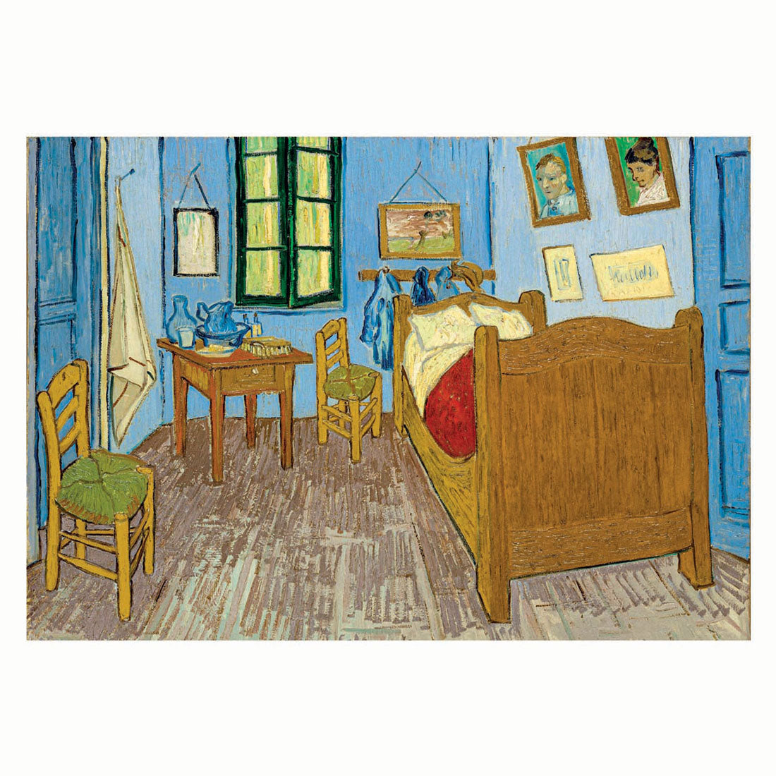 Clementoni legpuzzel kunstwerken de slaapkamer , 1000st.