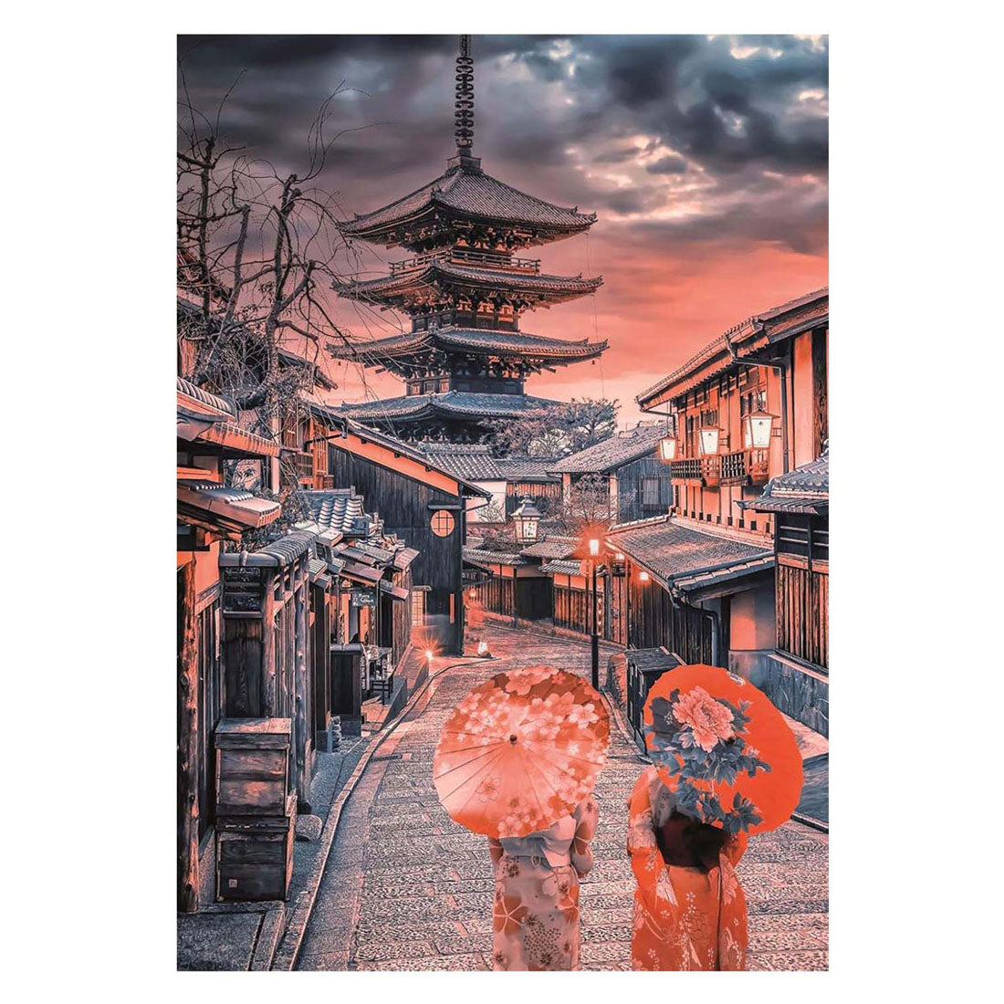 Clementoni legpuzzel evening in kyoto, 500st.