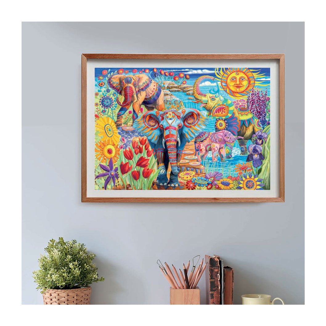 Clementoni legpuzzel elephants' carnival, 500st.