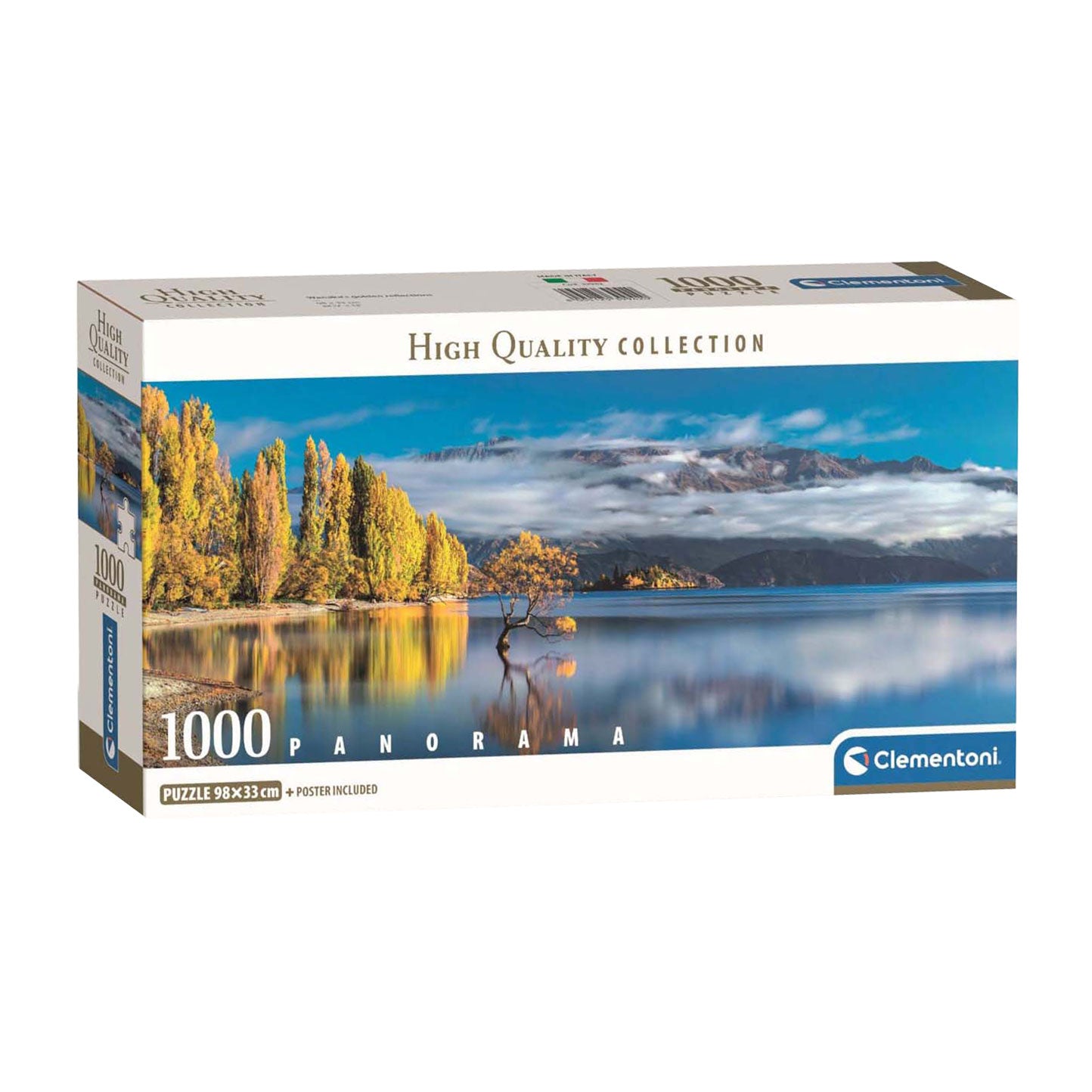 Clementoni legpuzzel wanaka's golden reflections, 1000st.