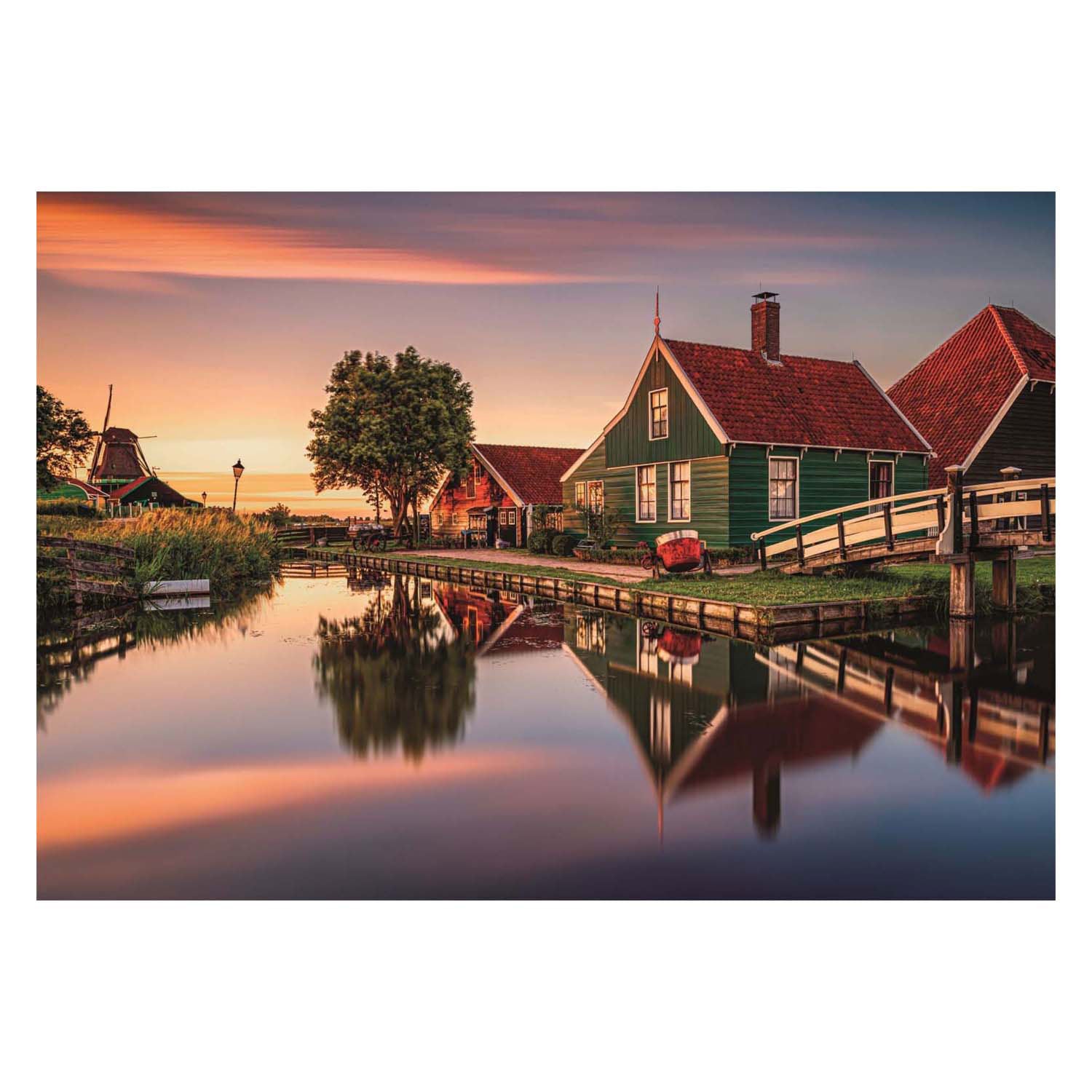 Clementoni legpuzzel zaanse schans, 1500st.
