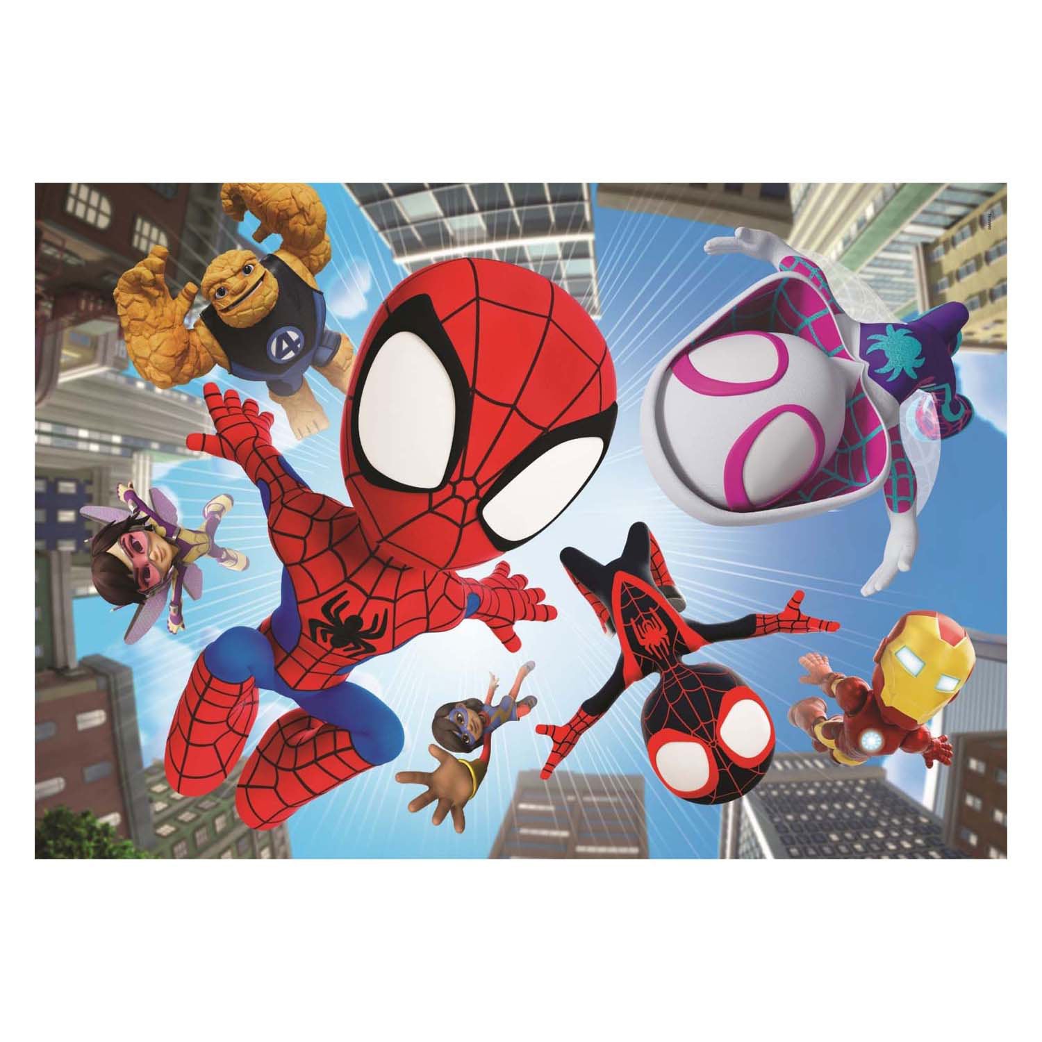 Clementoni legpuzzel maxi spidey and his amazing, 104st.