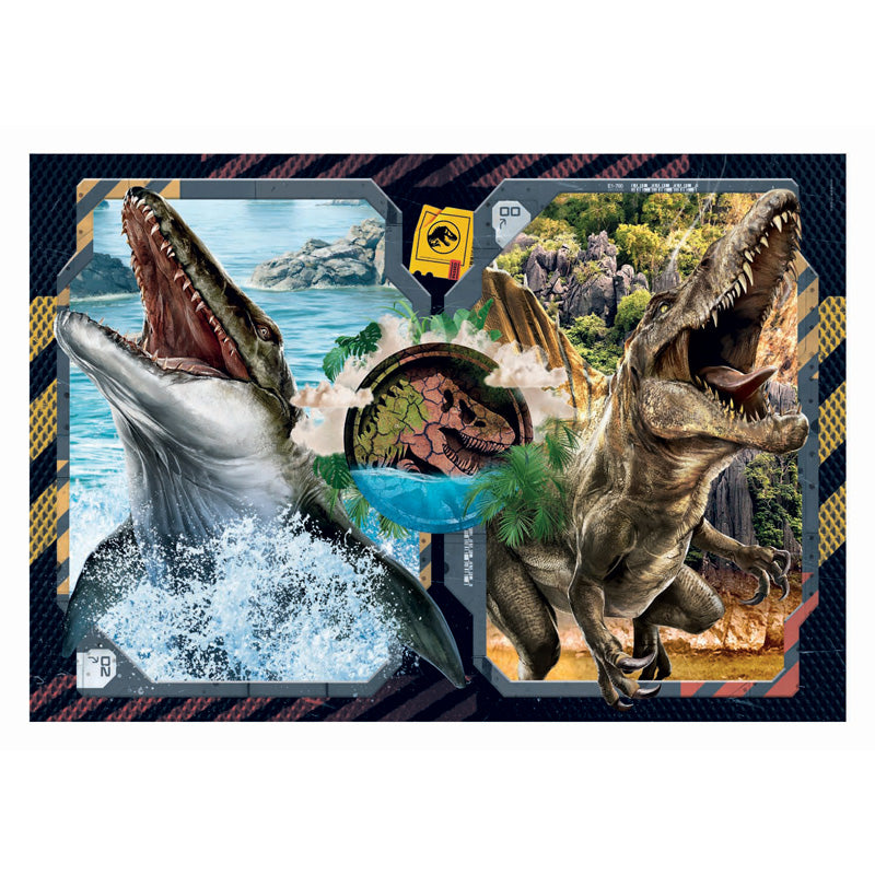 Clementoni puzzel jurassic world, 2x60st.