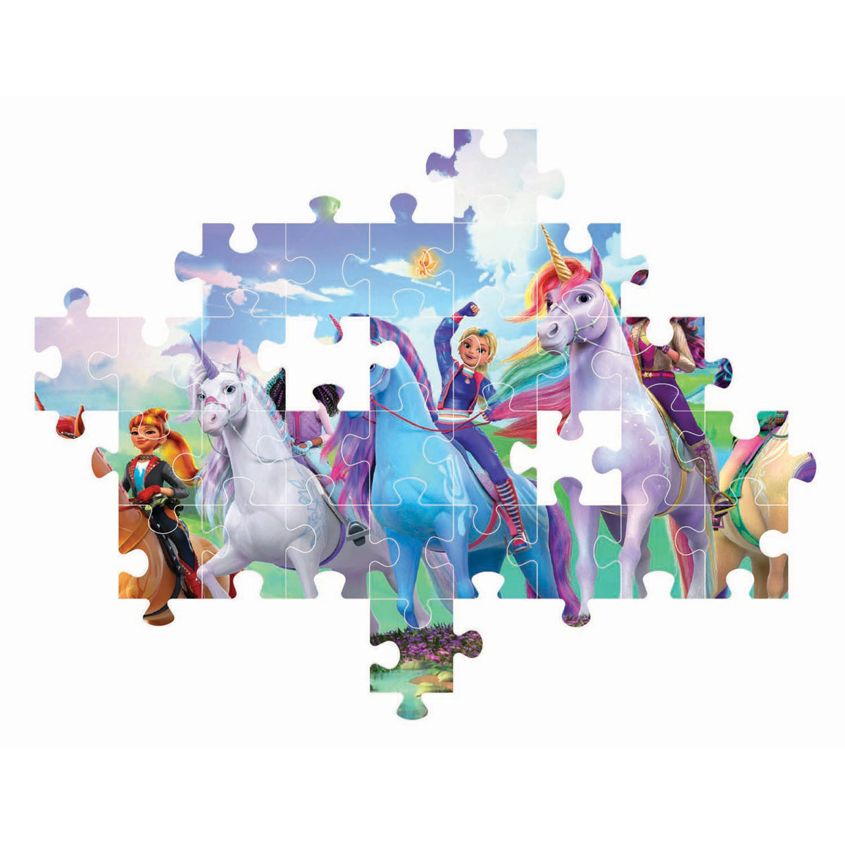 Clementoni puzzel unicorn academy - 104dlg.