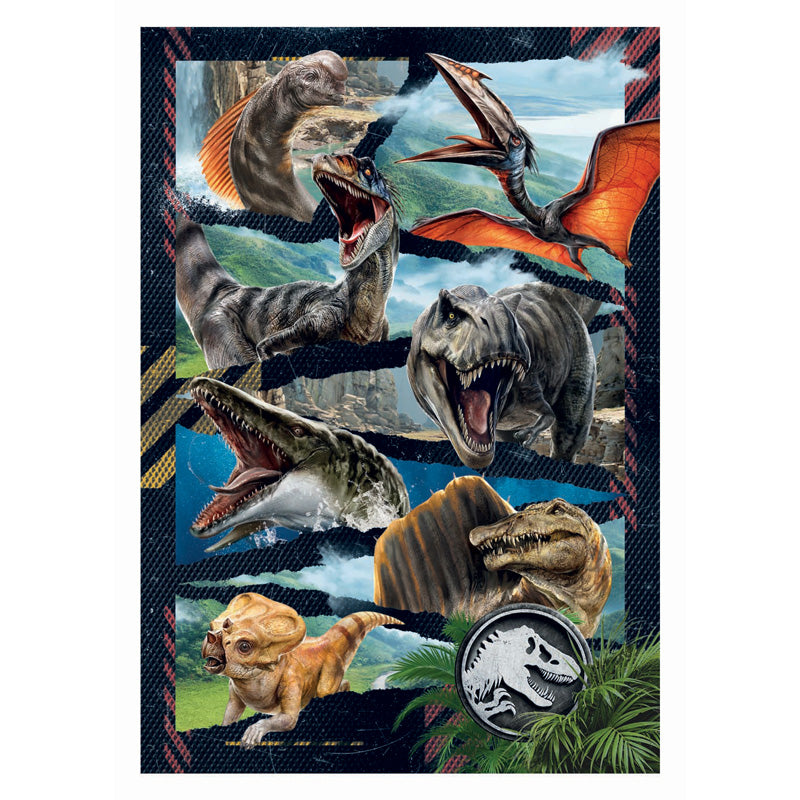 Clementoni puzzel super jurassic world, 300st.