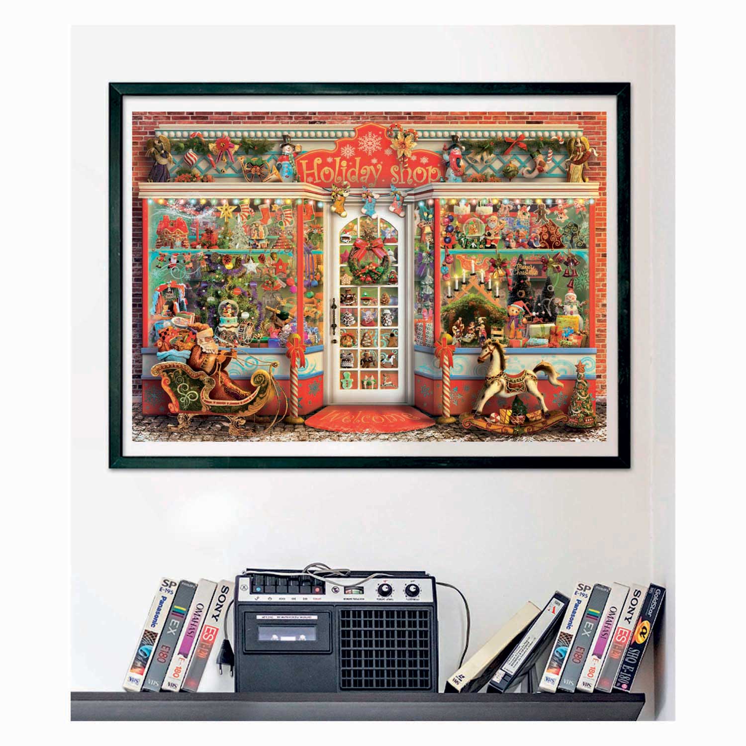 Clementoni legpuzzel kerstwinkel - 1000st.