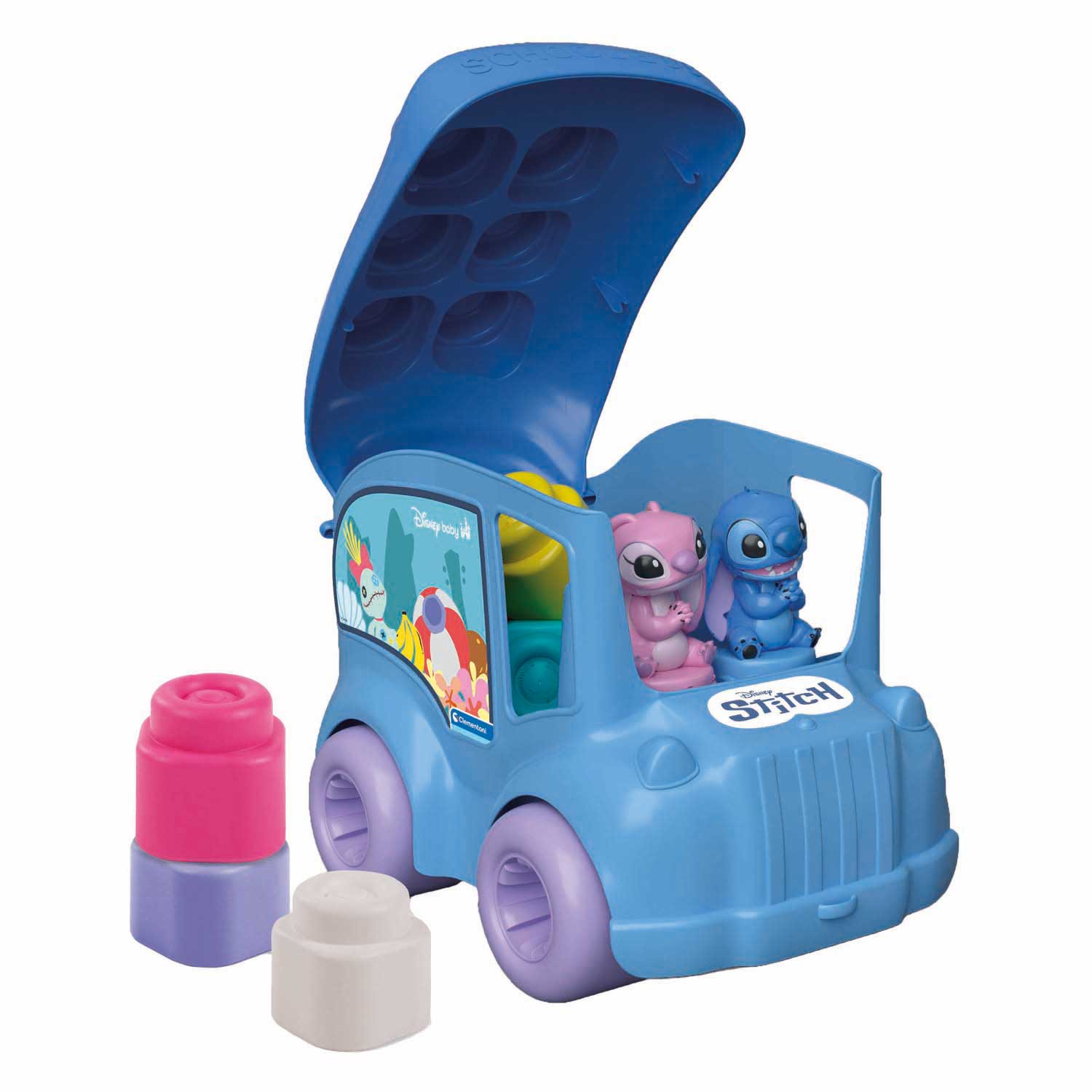 Clementoni soft clemmy stitch schoolbus