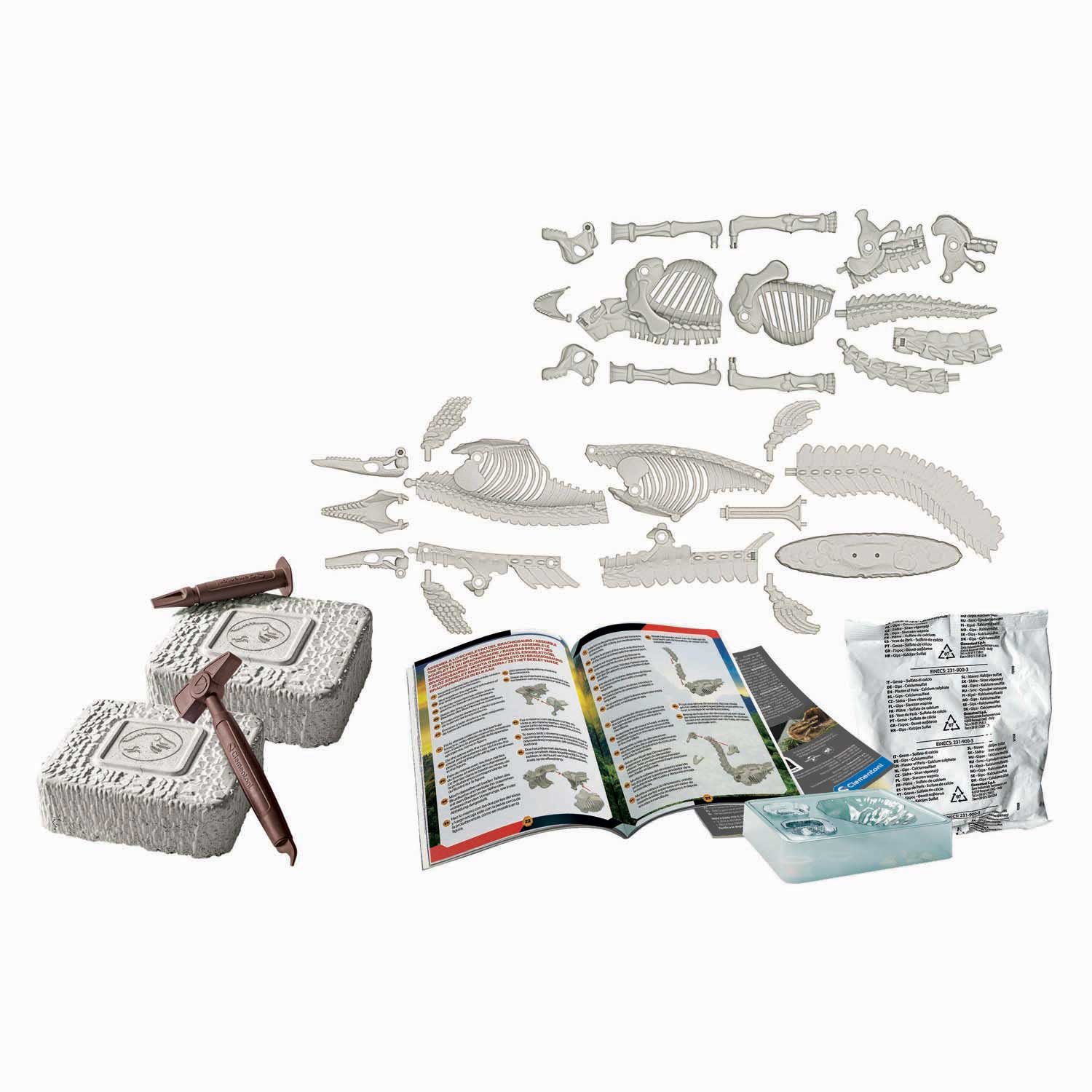 Clementoni jurassic world opgraaf set