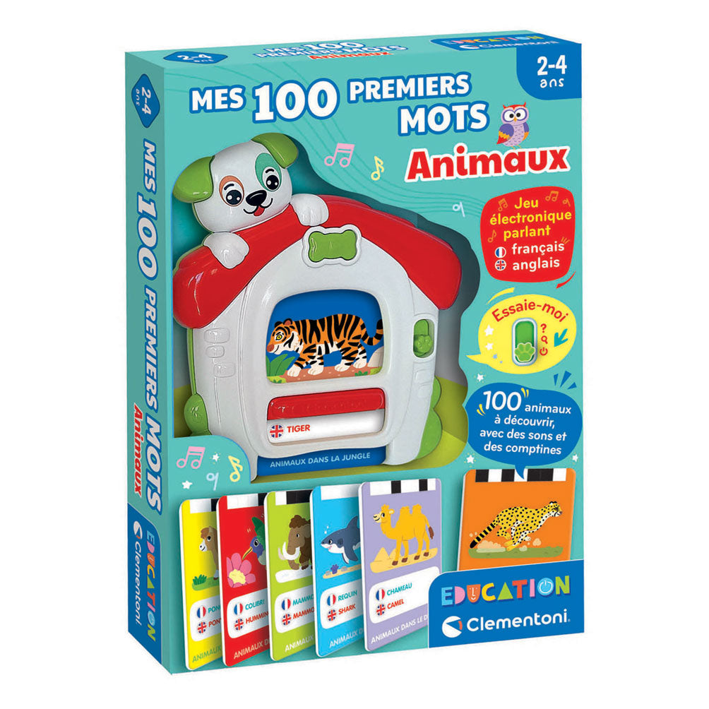Clementoni – mes 100 premiers mots bilingues – educatief spel