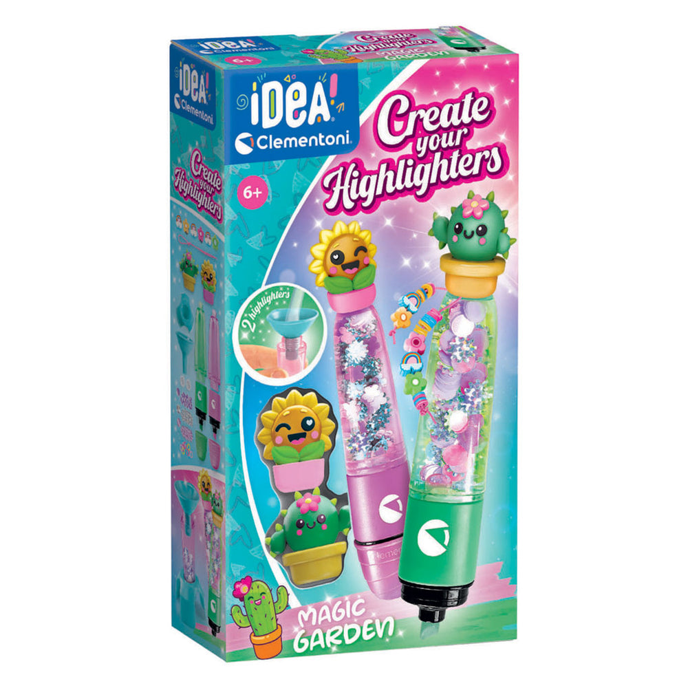 Clementoni idea maak je eigen markeerstiften - tuin