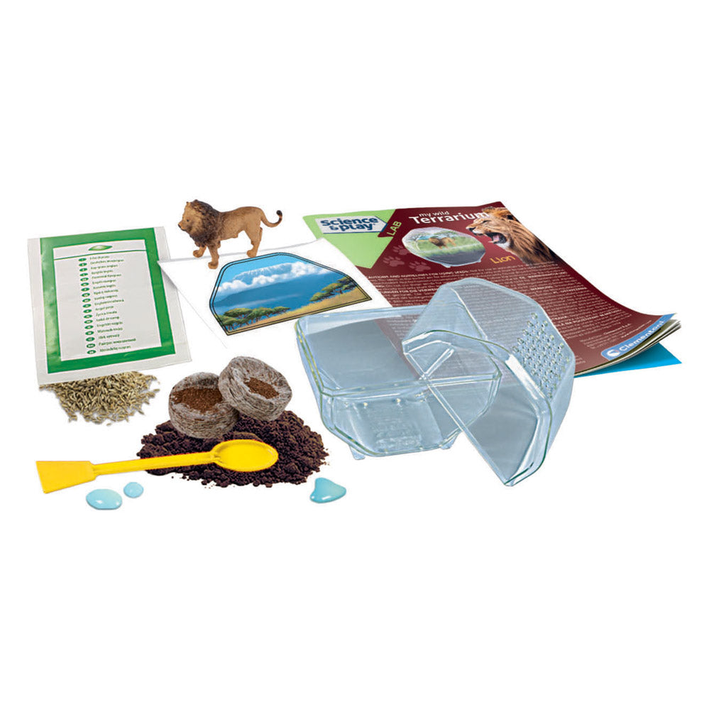 Clementoni wild terrarium leeuw | 2 stuks
