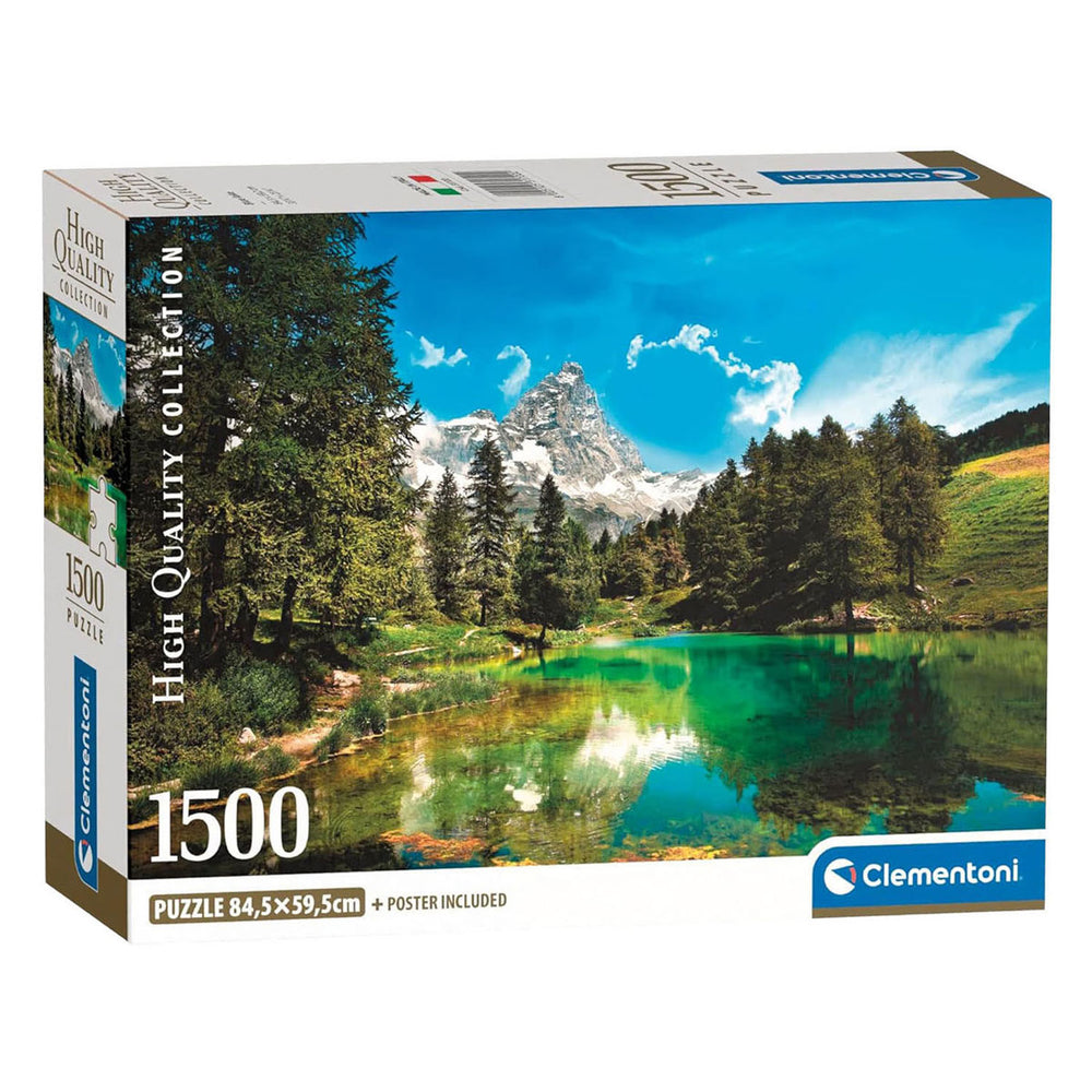 Clementoni legpuzzel blauw meer - 1500st.